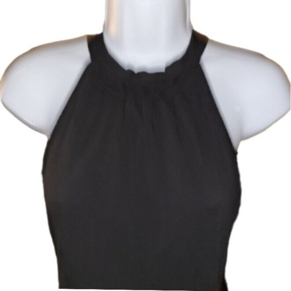 Ouges Women’s Halter Neck White Dress Size Medium - image 5